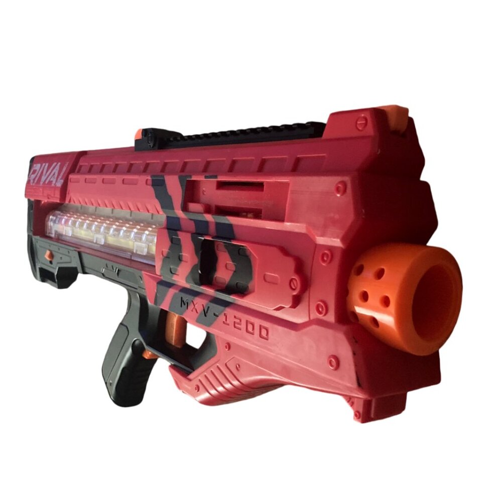 Nerf Rival Zeus MXV-1200 Motorized Blaster (Red) - Picture 3 of 8